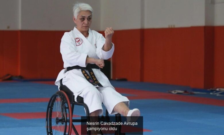 Nəsrin Cavadzadə Avropa çempionu oldu- FOTOLAR