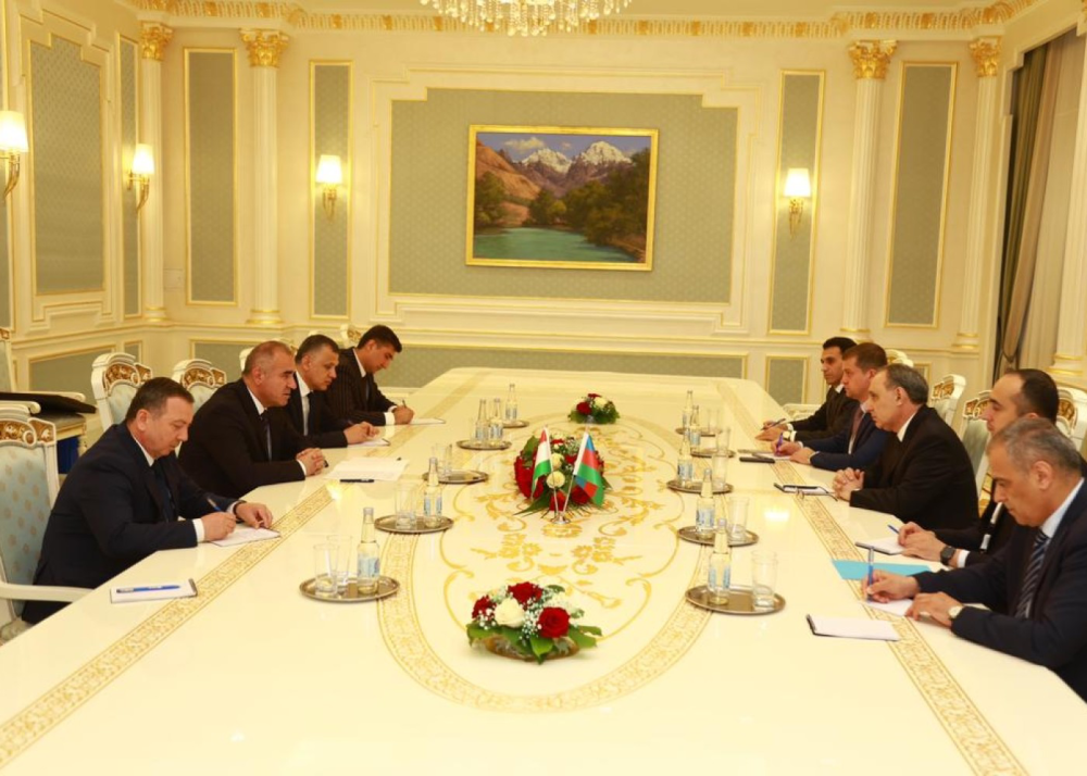 Baş prokuror Düşənbədə ikitərəfli görüşlər keçirdi - FOTOLAR