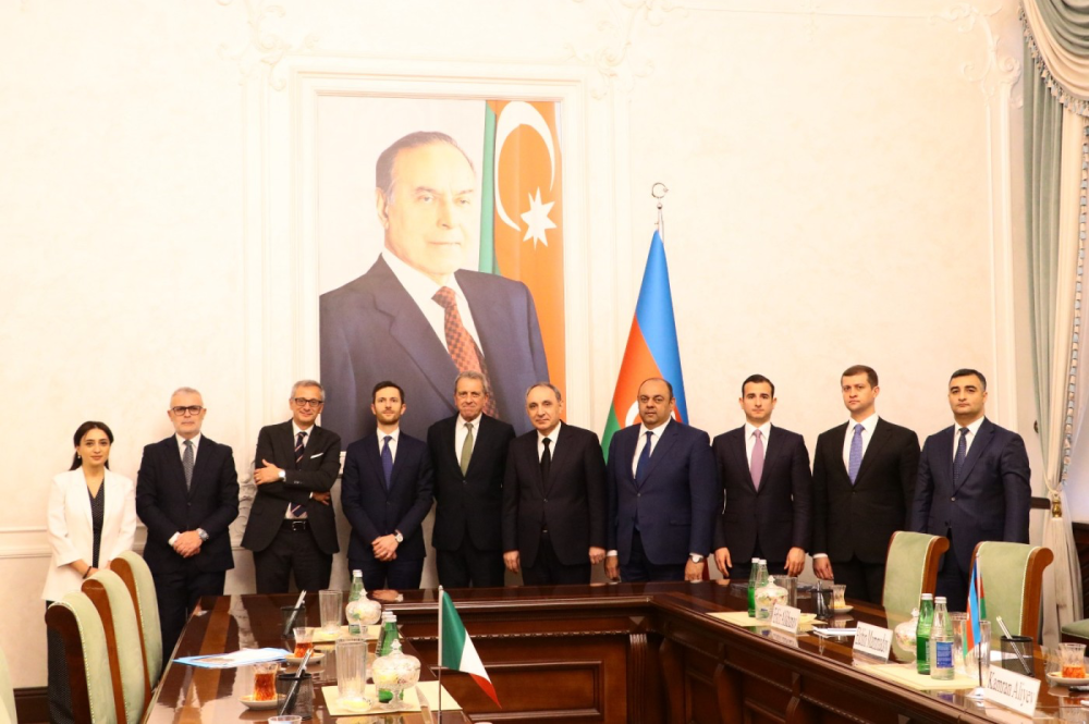 Kamran Əliyev İtaliyanın Baş prokuroru ilə görüşdü - FOTOLAR