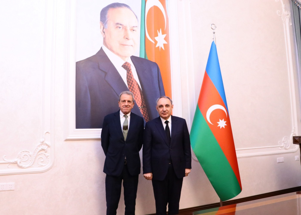 Kamran Əliyev İtaliyanın Baş prokuroru ilə görüşdü - FOTOLAR