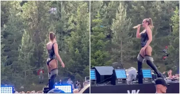 “İstəmirsənsə, baxma” Müğənniaçıq-saçıq geyiminə belə AÇIQLAMA VERİB