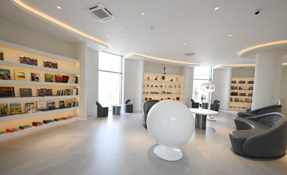 İlham Əliyev Palçıq Vulkanları Turizm Kompleksinin açılışında - FOTOLAR