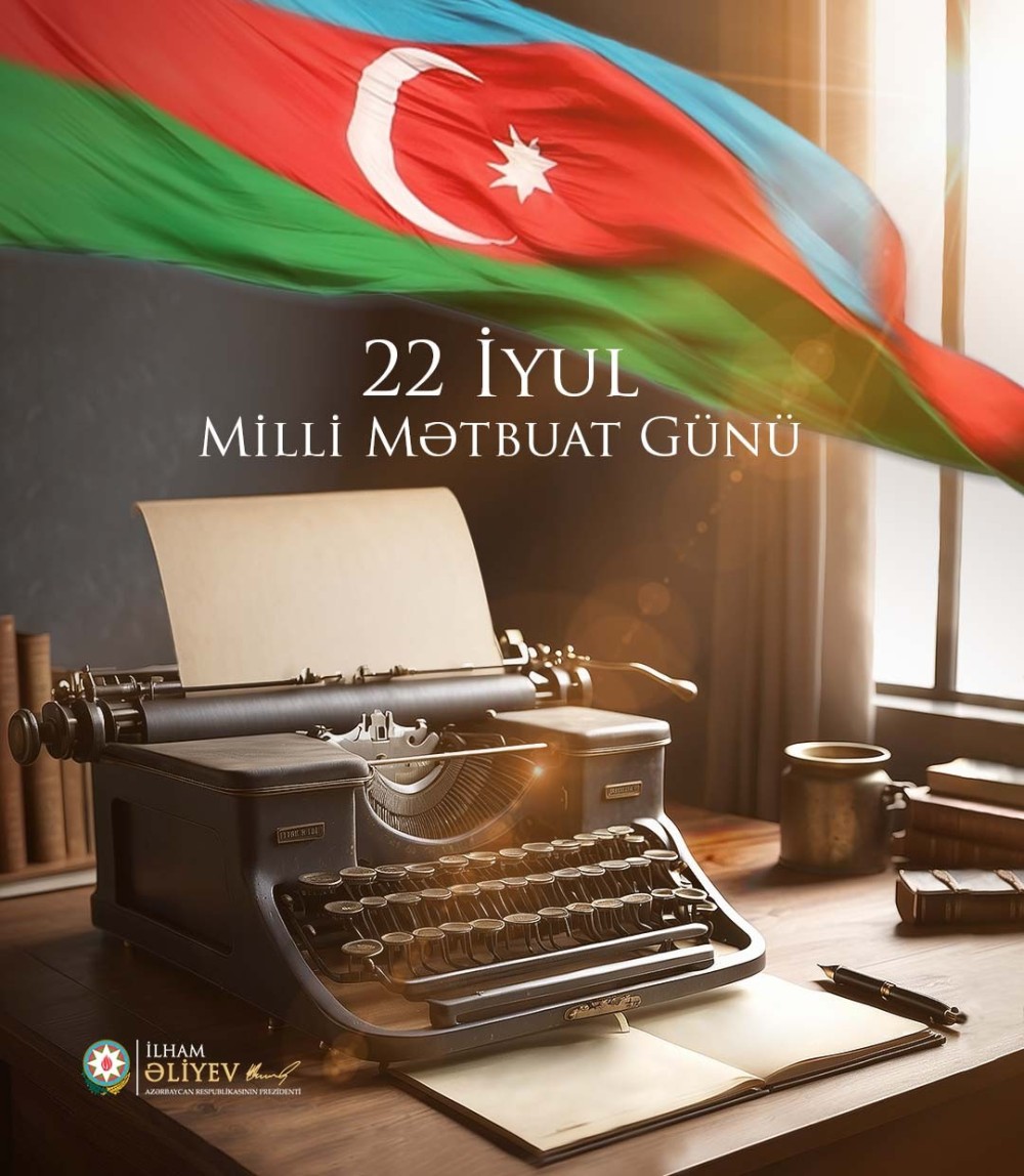 İlham Əliyev Milli Mətbuat Günü münasibətilə paylaşım etdi