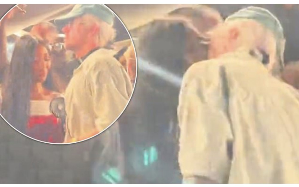 Məşhur model ziyafətdə DJ ilə öpüşüb- FOTO