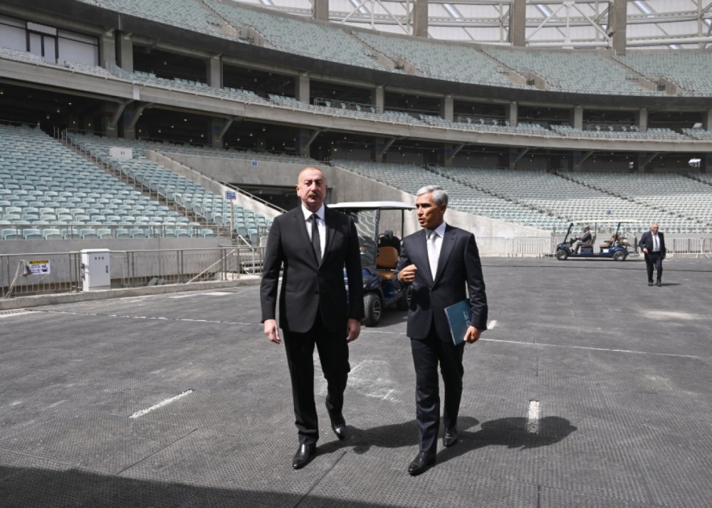 Prezident COP29-a hazırlıqla bağlı görülən işlərlə tanış oldu -FOTOLAR