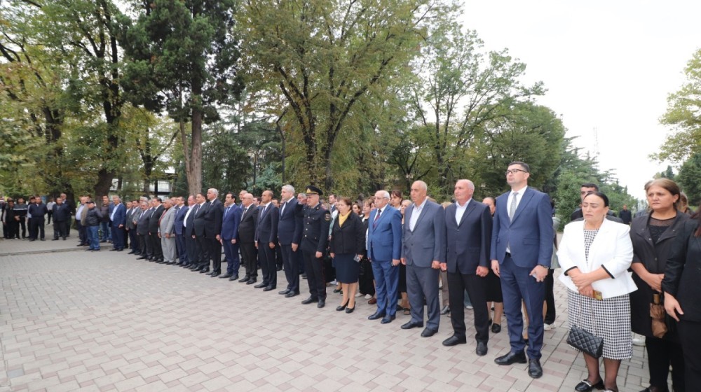 Qazax rayon icra başçısı Rəcəb BabaşovANIM TƏDBİRİNDƏ iştirak etmədi + FOTOLAR