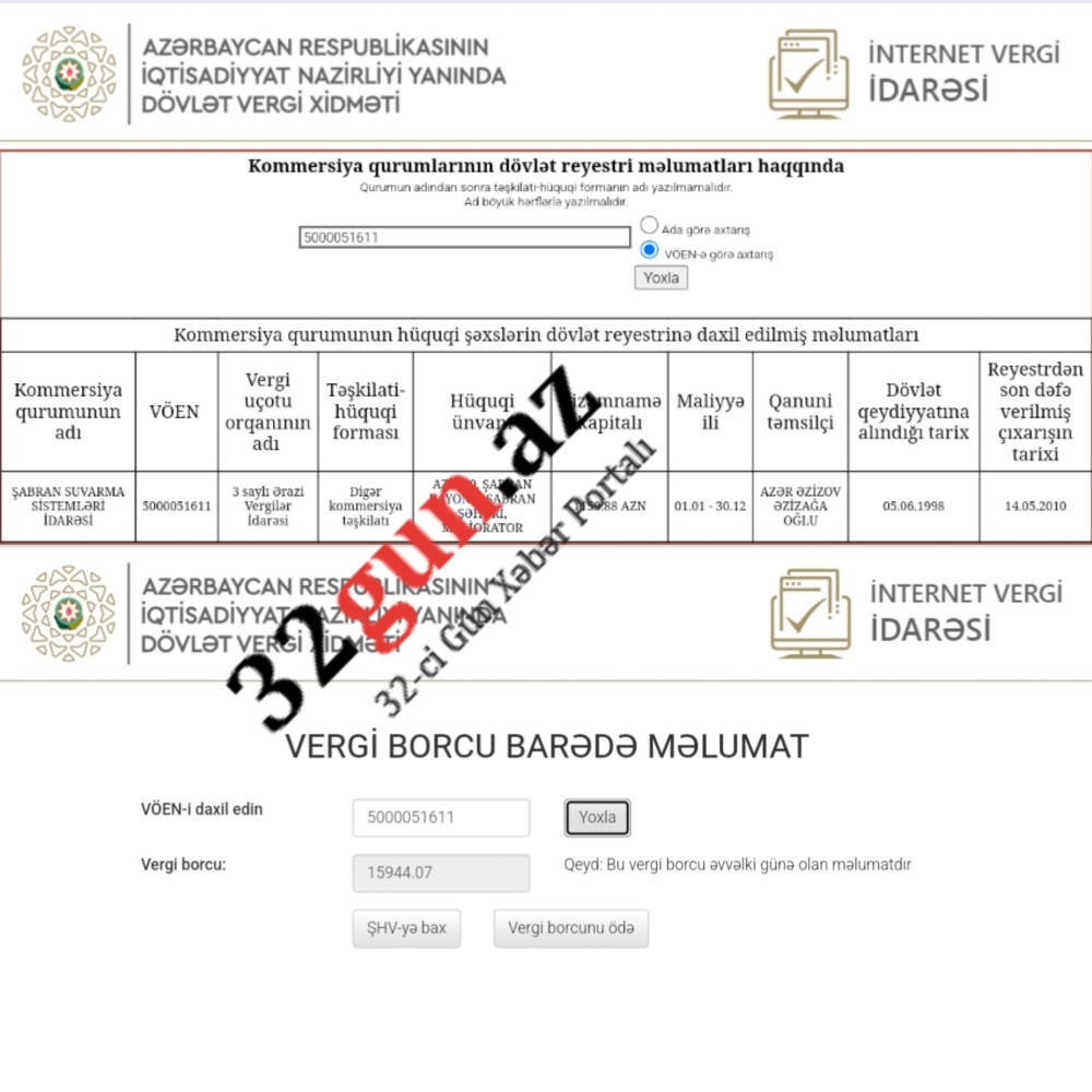 Həm alanın, həm satanın vergi borcu var- Təmir "alış-verişi"...