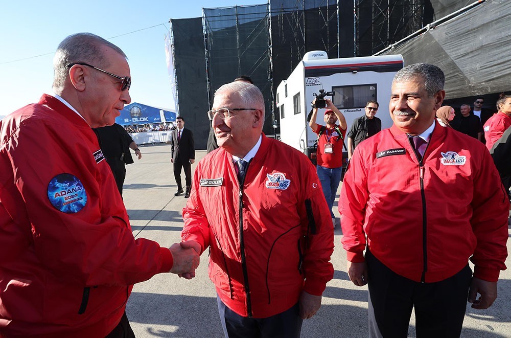 Zakir Həsənov "TEKNOFEST"də Ərdoğanla görüşdü -YENİLƏNİB (FOTOLAR)