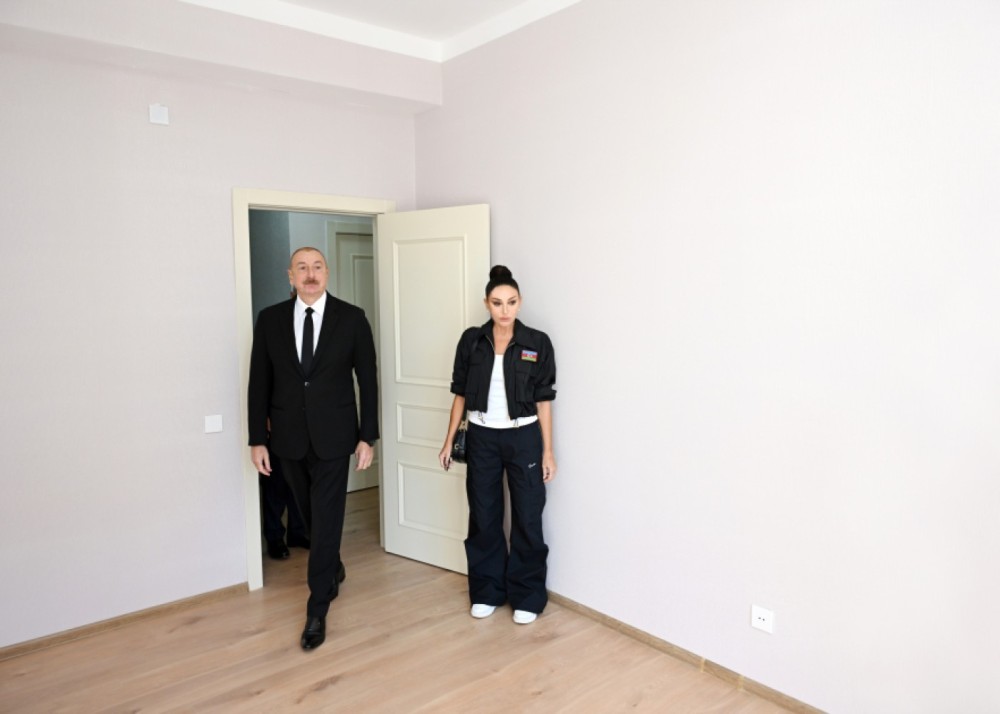 Prezident və xanımı Cəbrayılda açılışda iştirak etdilər - YENİLƏNİB