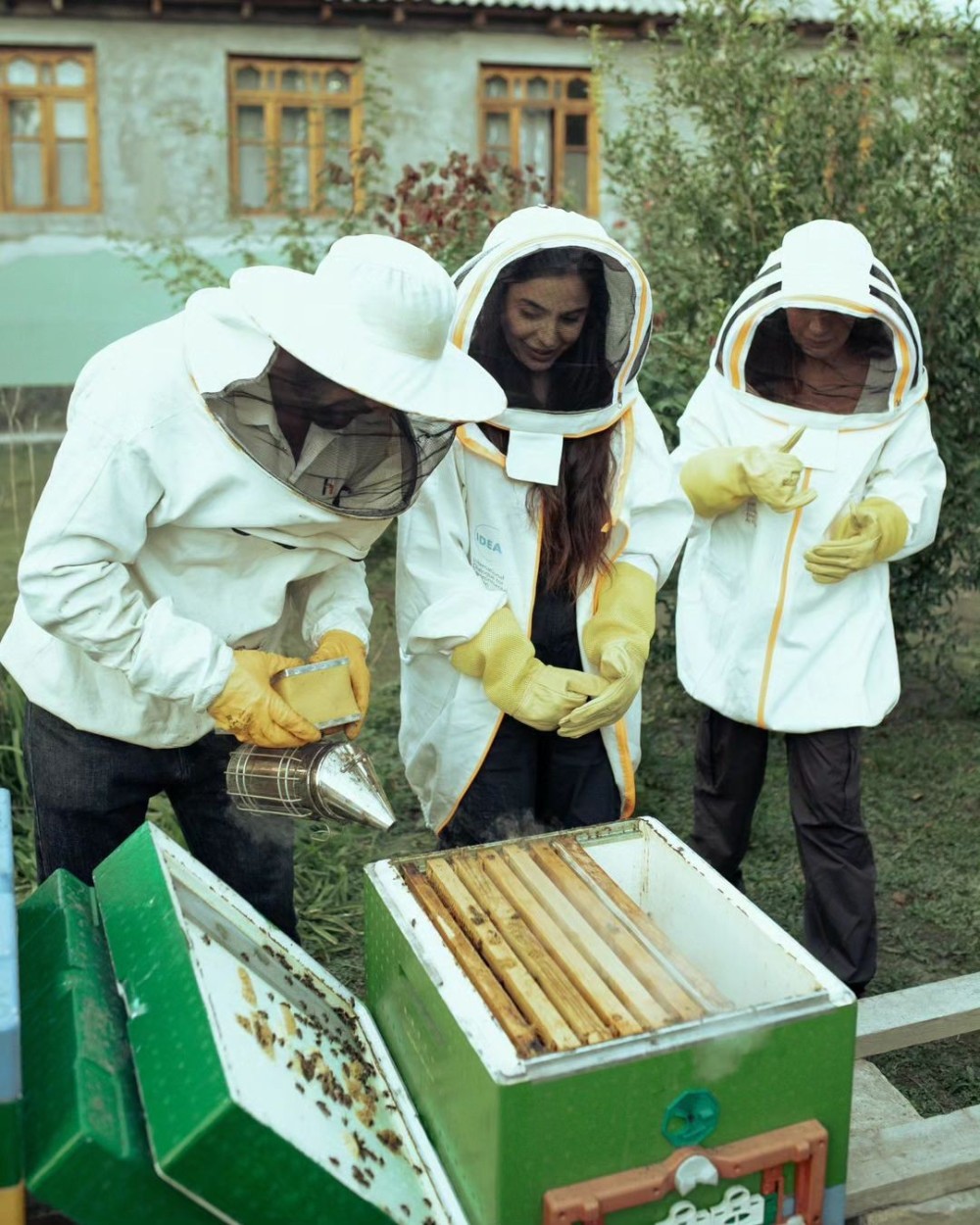 Leyla Əliyeva və Arzu Əliyeva Qəbələdə -FOTOLAR