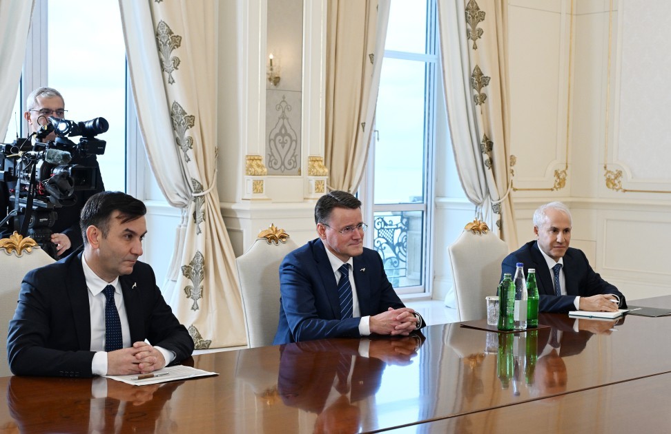 Prezident Aleksandr Vlaskampı qəbul etdi -FOTOLAR (YENİLƏNİB)