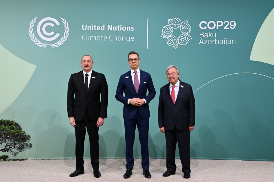 COP29-un liderlər sammiti başladı - İlham Əliyev çıxış edib(FOTOLAR -YENİLƏNİB)