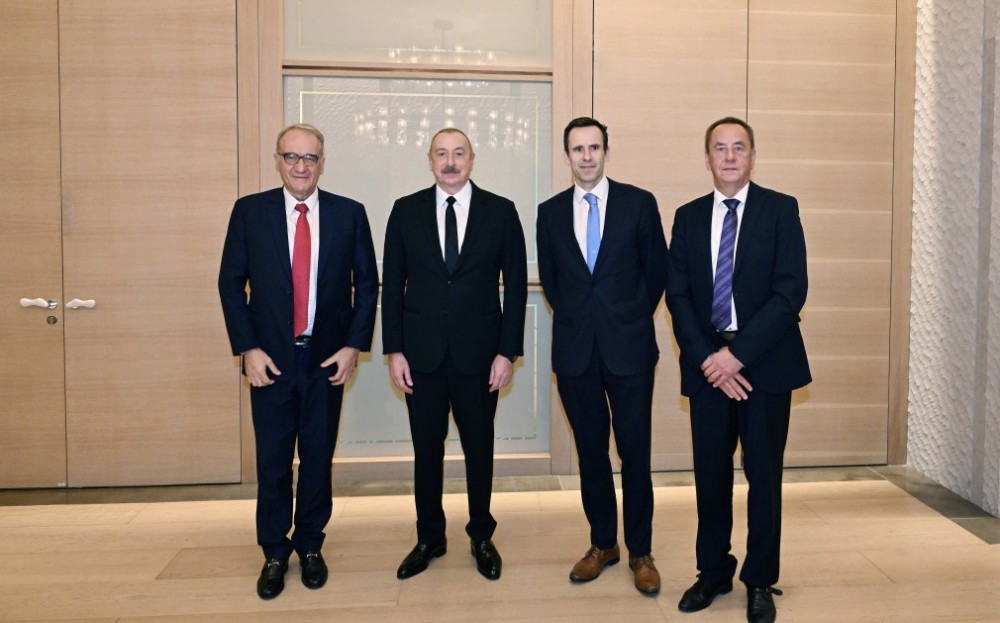 İlham Əliyev görüşlər keçirdi -FOTOLAR (YENİLƏNİB)