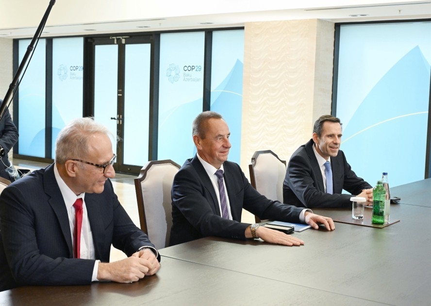 İlham Əliyev görüşlər keçirdi -FOTOLAR (YENİLƏNİB)