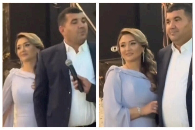 Vəfa Şərifovanın uşaqlarının atası birinci xanımı ilə —FOTO