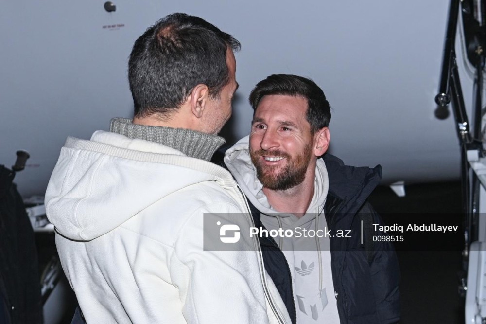 Messi Bakıya gəldi -FOTO