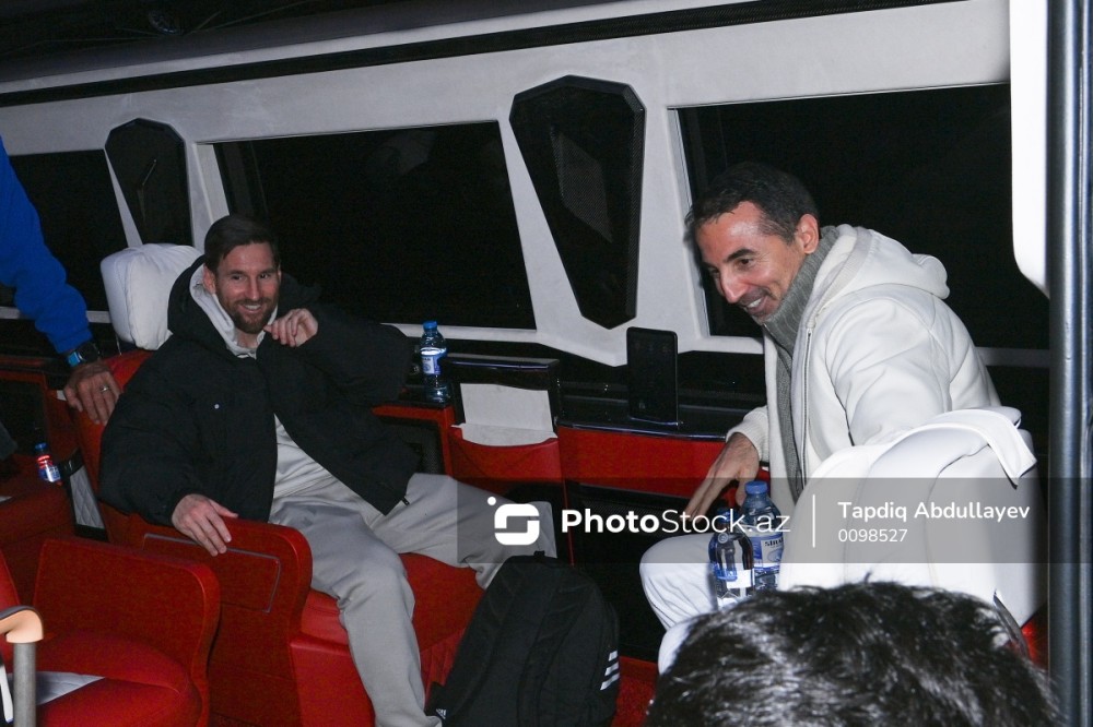 Messi Bakıya gəldi -FOTO