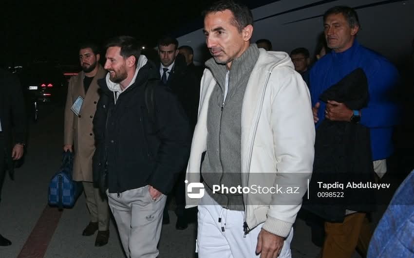 Messi Bakıya gəldi -FOTO
