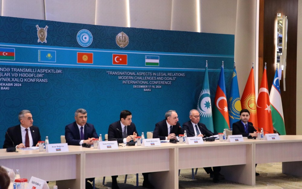 Bakıda hüquq münasibətləri ilə bağlı beynəlxalq konfrans keçirilir -FOTOLAR