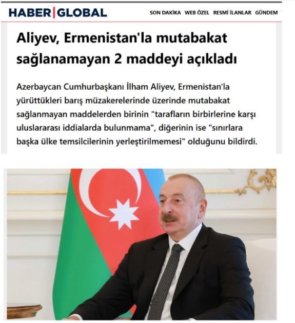 Prezidentin müsahibəsi dünya mediasının diqqətində -FOTOLAR