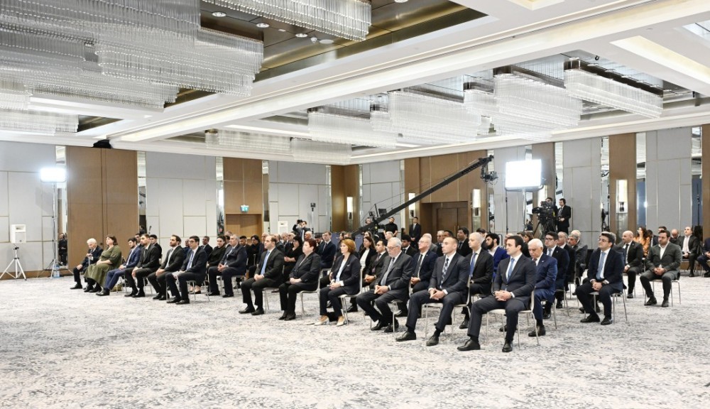 Prezident ilin idman yekunlarına həsr olunan mərasimdə -FOTOLAR (YENİLƏNİB)