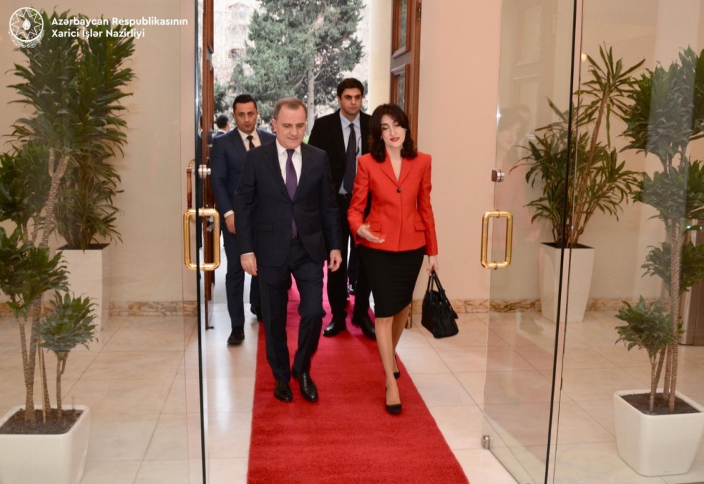 Ceyhun Bayramov Gürcüstanın XİN rəhbəri ilə görüşdü -FOTOLAR (YENİLƏNİB)