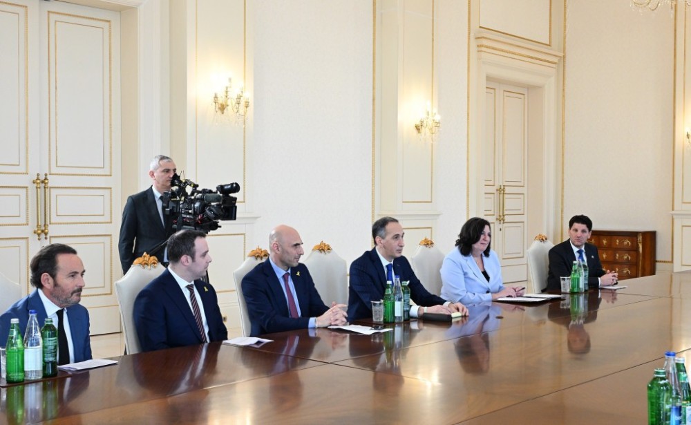 Prezident Conatan Misneri qəbul etdi - FOTO