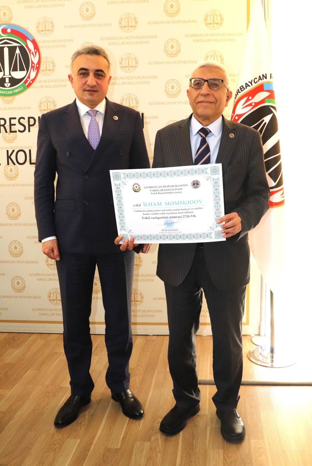 Vəkillər Kollegiyası Rəyasət Heyətinin növbəti iclası keçirilib