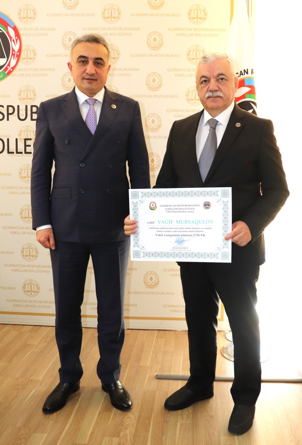 Vəkillər Kollegiyası Rəyasət Heyətinin növbəti iclası keçirilib