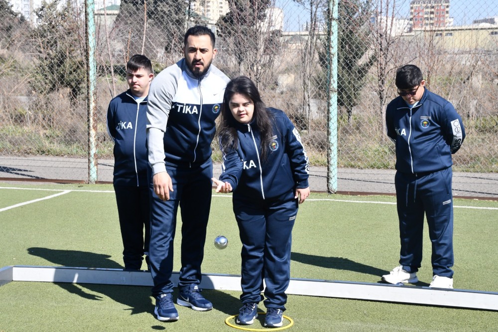 TİKA-dan Azərbaycandakı daun sindromlu idmançılara dəstək -FOTOLAR