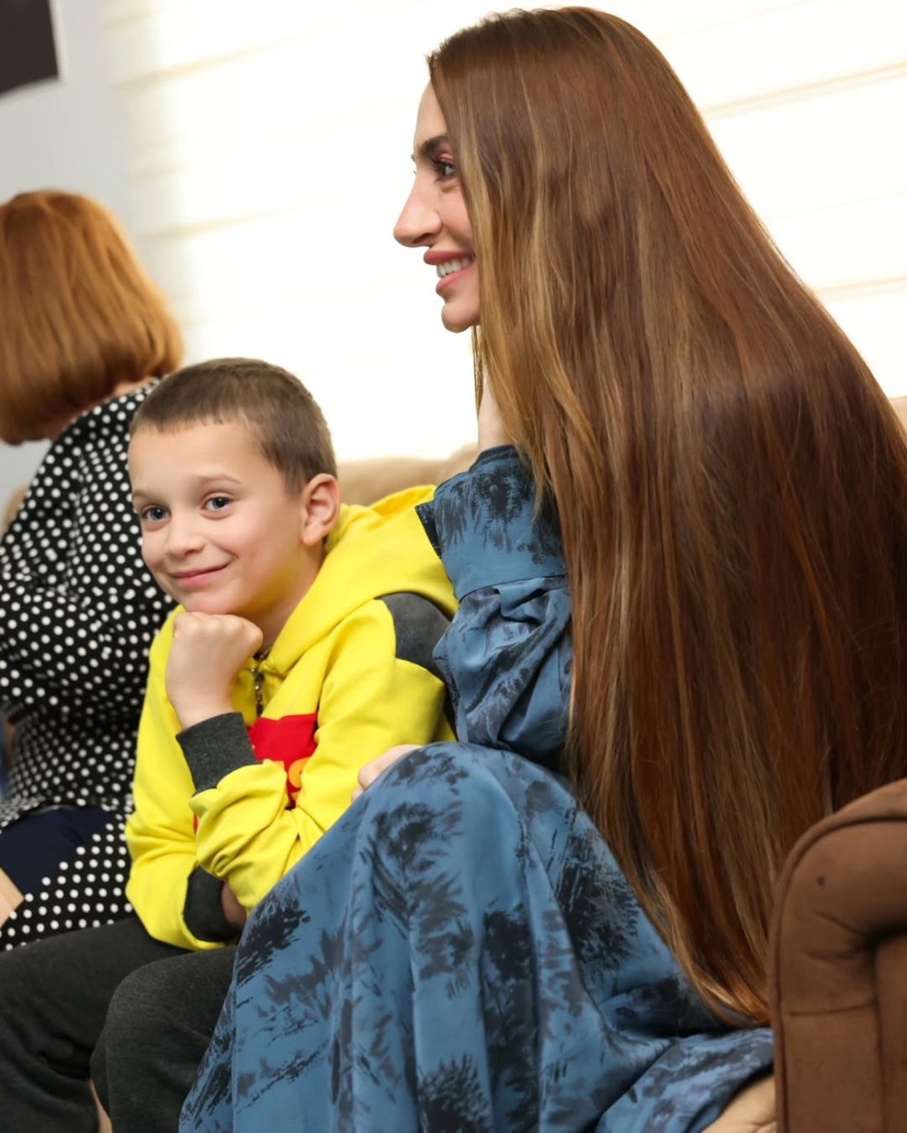 Leyla və Arzu Əliyevalar uşaq evində - FOTOLAR