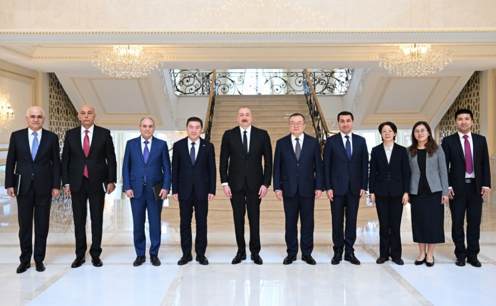 İlham Əliyev Lü Tzyançaonu qəbul etdi - FOTO (YENİLƏNİB)