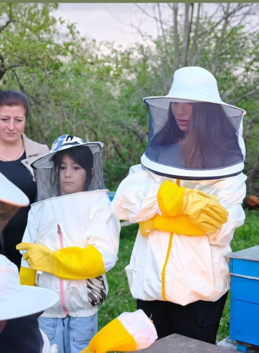 Arzu və Leyla Əliyevalar Qəbələdə - FOTOLAR