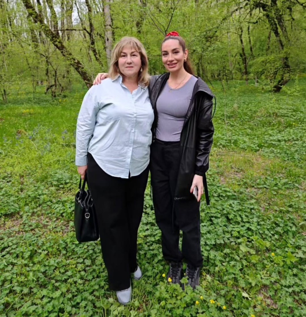 Arzu və Leyla Əliyevalar Qəbələdə - FOTOLAR