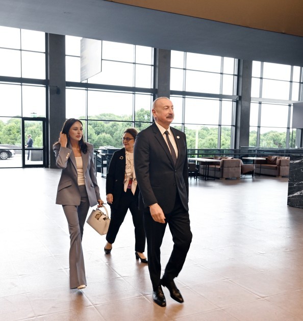 İlham Əliyev və ailə üzvləri Antalyada forumun açılışına qatıldı -FOTOLAR