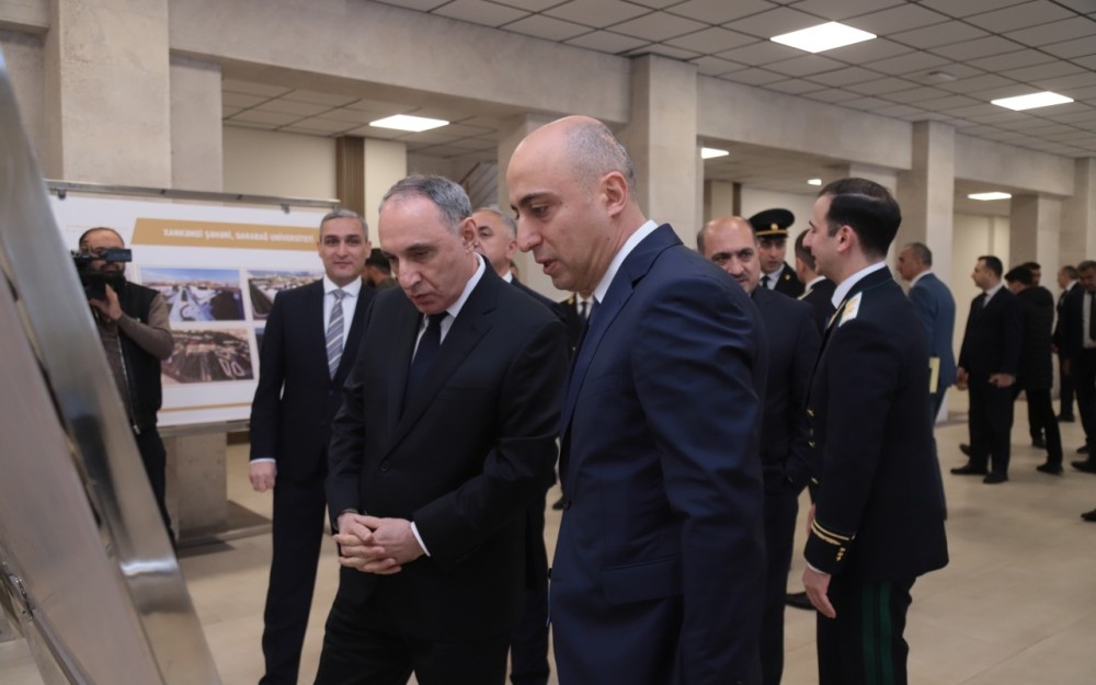 Nazir və Baş prokuror Qarabağ Universitetində - FOTOLAR