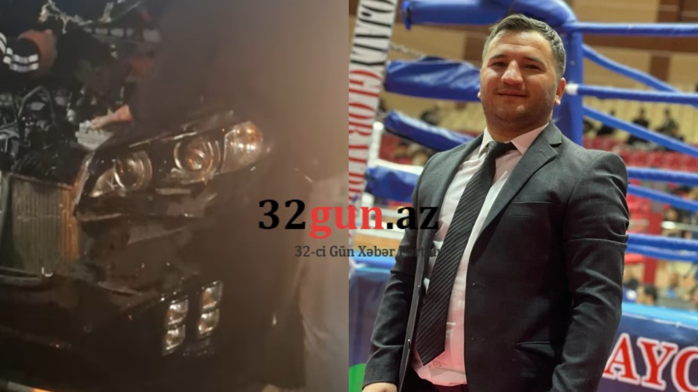 Azərbaycanlı dünya çempionu qəzaya uğradı- FOTOLAR