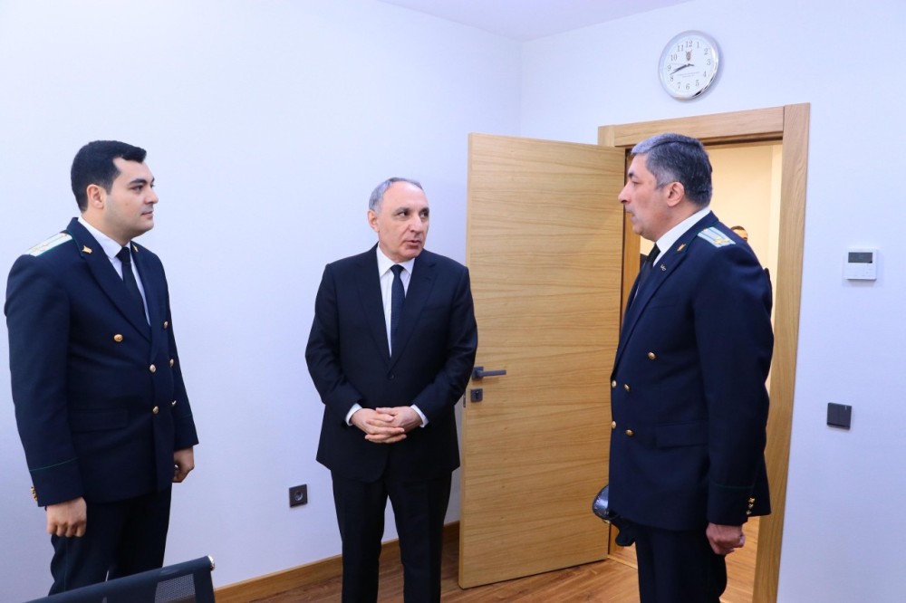 Kamran Əliyev Nəsimi rayon prokurorluğunun yeni binasının açılışını etdi - FOTOLAR