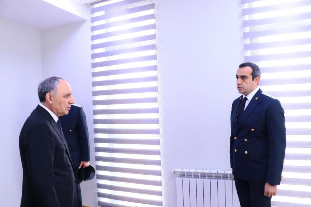 Kamran Əliyev Nəsimi rayon prokurorluğunun yeni binasının açılışını etdi - FOTOLAR