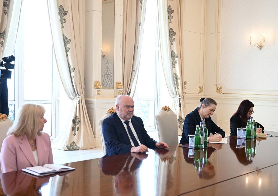 İlham Əliyev ATƏT-in Baş katibini qəbul etdi - FOTOLAR (YENİLƏNİB)