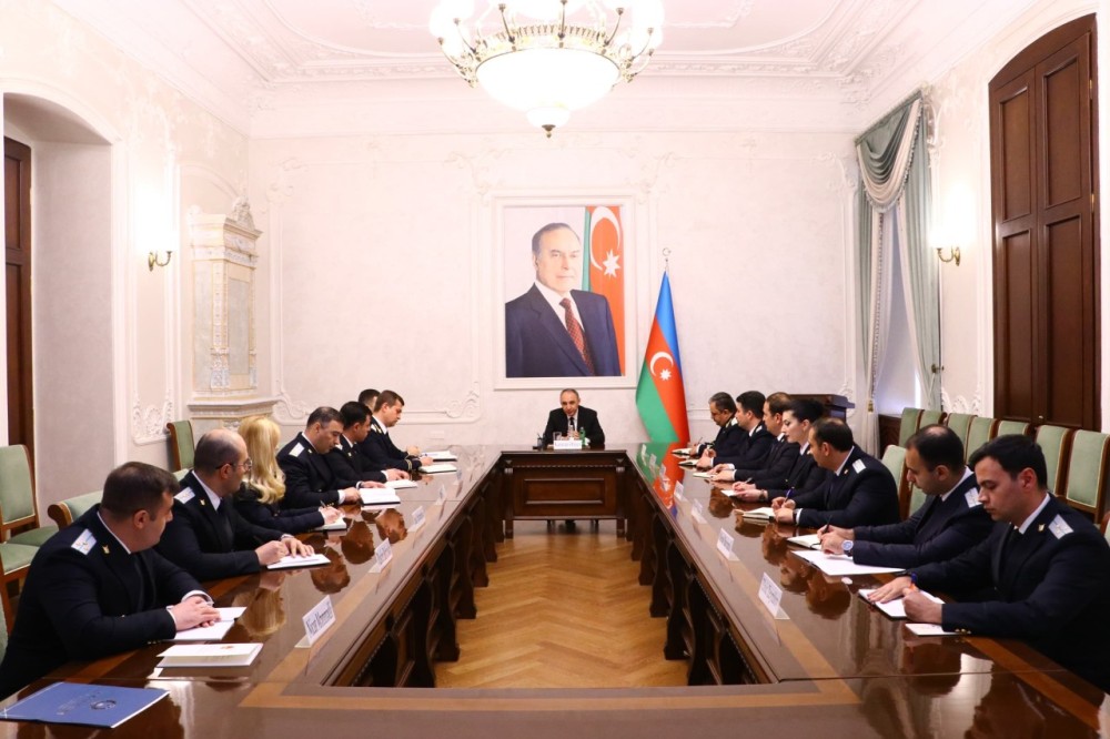 Baş prokuror Çində səfərdə olmuş nümayəndə heyətini qəbul etdi- FOTOLAR