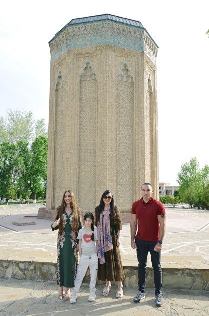 Leyla və Arzu Əliyevalar Naxçıvanda -FOTOLAR