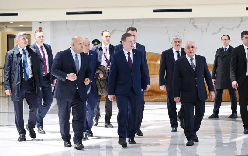 Belarusun Baş naziri və Əli Əsədov Füzulidə -FOTOLAR (YENİLƏNİB)