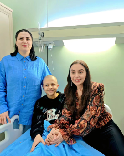 Leyla və Arzu Əliyevalar Onkologiya Mərkəzində -FOTOLAR