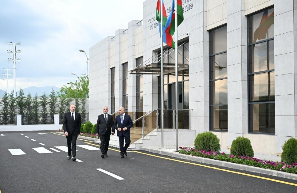 Prezident “Xocalı” yarımstansiyasının açılışında iştirak etdi -YENİLƏNİB