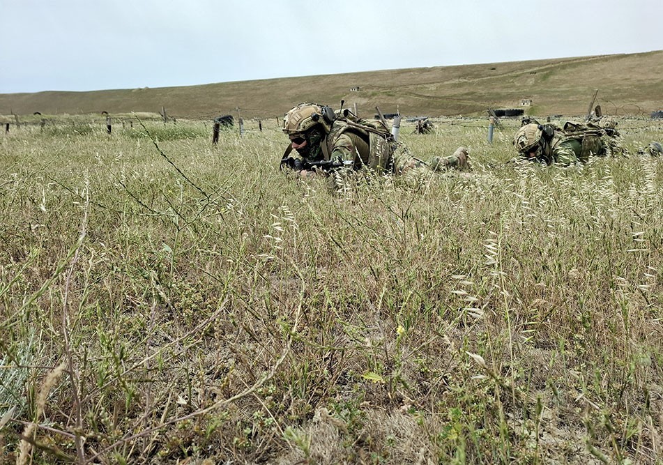 XTQ döyüş hazırlığı üzrə məşqlər keçdi+ FOTOLAR