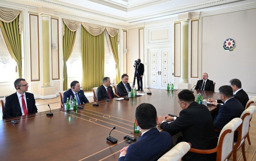 Prezident TDT-nin daxili işlər nazirlərini qəbul etdi - FOTOLAR (YENİLƏNİB)