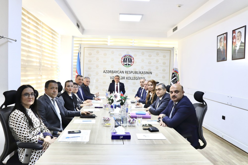 Vəkillər Kollegiyası Rəyasət Heyətinin növbəti iclası keçirilib