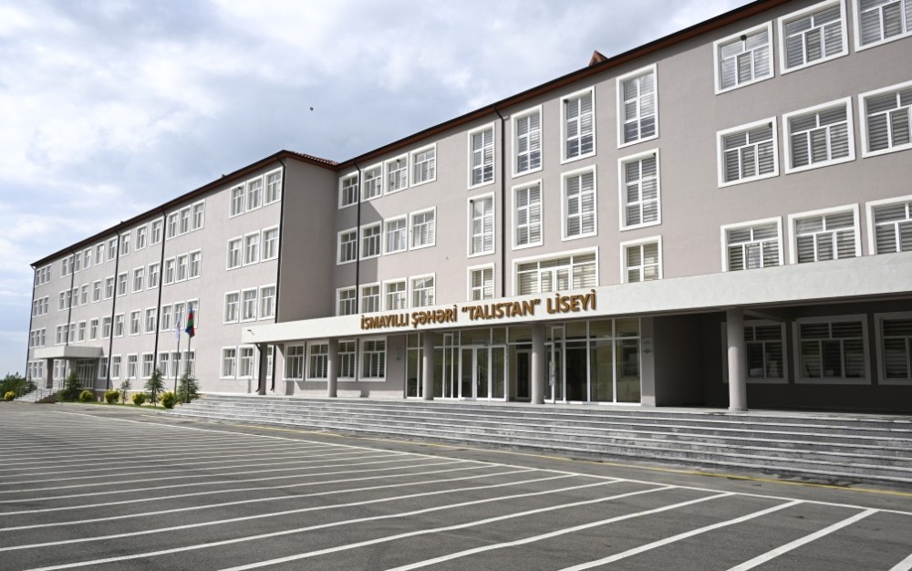 Prezident “Talıstan” liseyinin açılışında- FOTOLAR