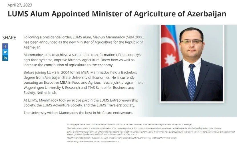 Nazir Məcnun Məmmədov Hollandiyada3-cü KURSDA TƏHSİL ALIR?